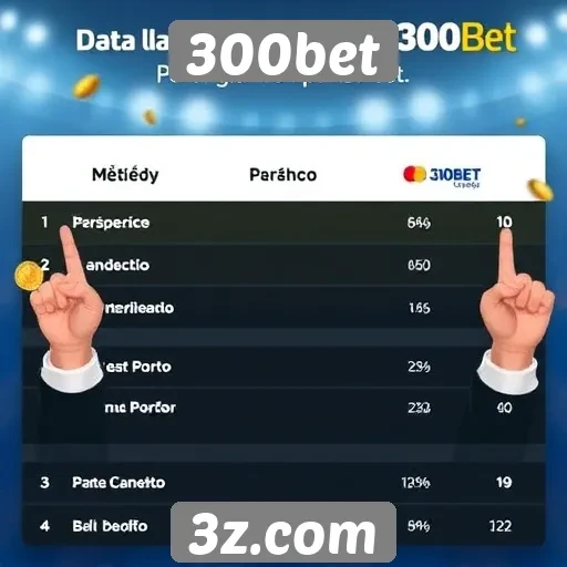 Métodos de pagamento aceitos no 300bet